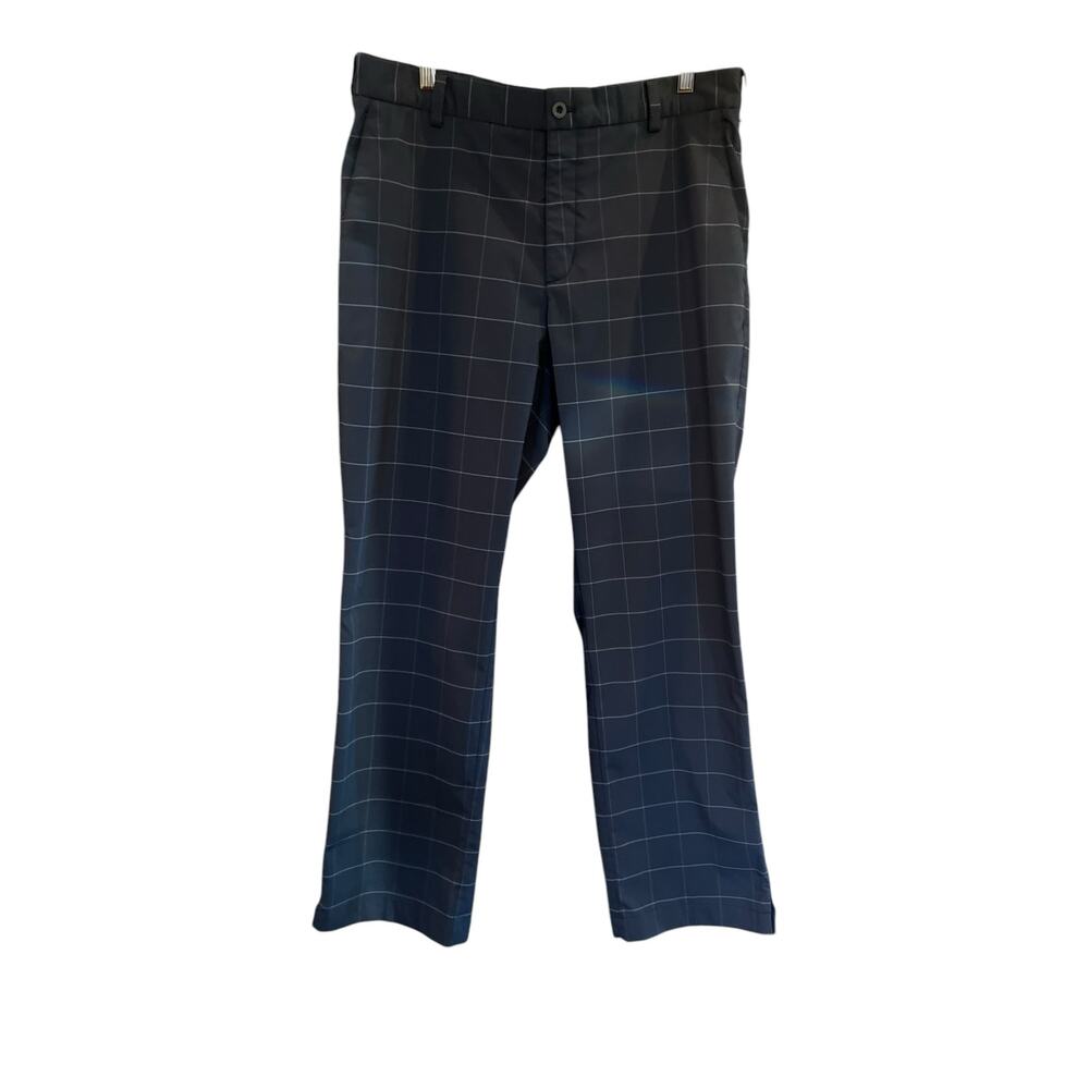 NIKE GOLF MENS TOUR PERFORMANCE TROUSERS PANTS PLAID DRI FIT SIZE 34 X 30